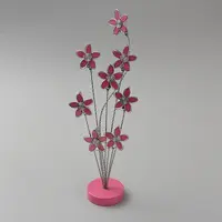 304 Stainless Steel Flower Name Card Holder