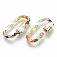 Brass Screw Carabiner Lock Charms