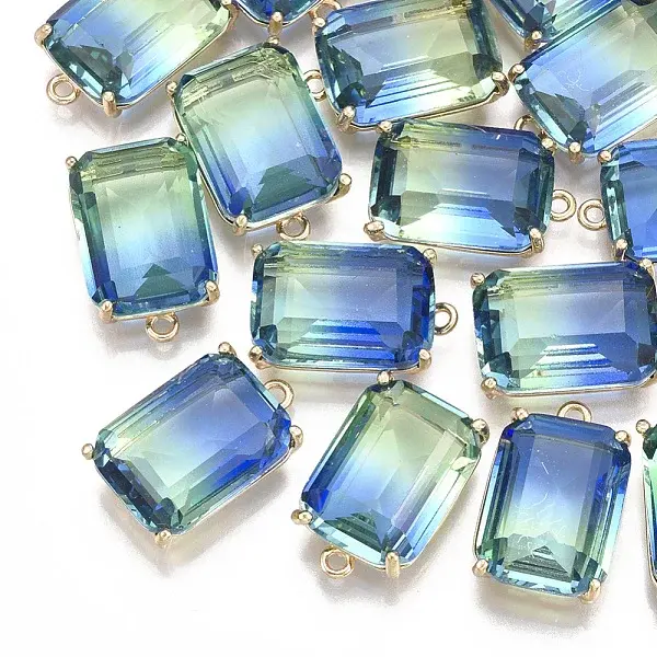 Two Tone Glass Pendants