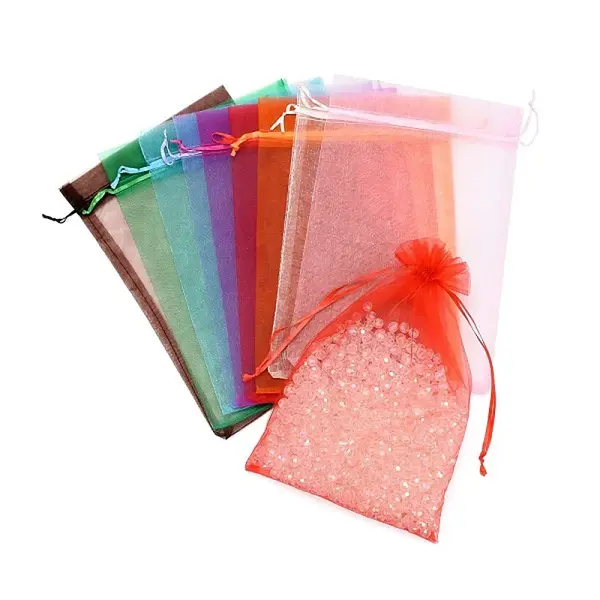 Rectangle Jewelry Packing Drawable Pouches