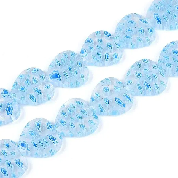 Handmade Millefiori Glass Beads Strands