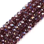 Electroplate Glass Beads Strands