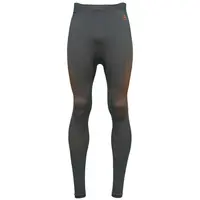 Odlo PERFORMANCE WARM ECO Pánské funkční kalhoty, tmavě šedá, velikost