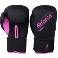 Fitforce SENTRY Boxerské rukavice, černá, velikost