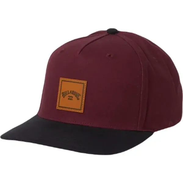 Billabong STACKED SNAPBACK Pánská kšiltovka, vínová, velikost UNI