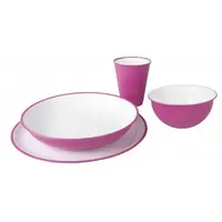 OMADA SANALIVING SET 4 PCS Set nádobí, růžová, velikost