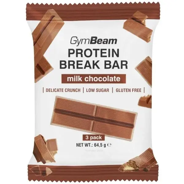 GymBeam PROTEIN BREAK BAR 3PACK Proteinová tyčinka, , velikost 64,5 G