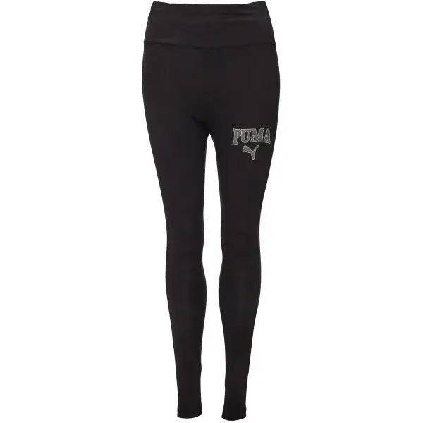 Puma SQUAD HIGH WAIST LEGGINGS Dámské legíny, černá, velikost