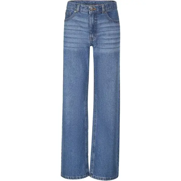 NAX SAMSO Dívčí džíny, modrá, velikost 116-122