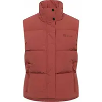 Jack Wolfskin NORDLICHT VEST W Dámská péřová vesta, červená, velikost