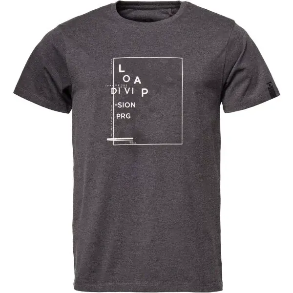 LOAP BOHOR Pánské volnočasové tričko, tmavě šedá, velikost