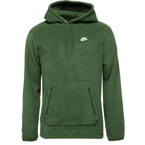 Nike CLUB FLEECE Pánská mikina, tmavě zelená, velikost XXL