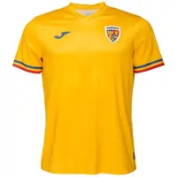Joma FED. FUTBOL RUMANÍA REPLICA SHORT SLEEVE T-SHIRT Pánský fotbalový dres, žlutá, velikost XXXXS