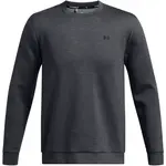 Under Armour DRIVE MIDLAYER CREW Pánská mikina, tmavě šedá, velikost M