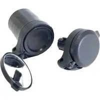 THE BEAM EUROPE CORKY URBAN Cyklistické zpětné zrcátko, černá, velikost