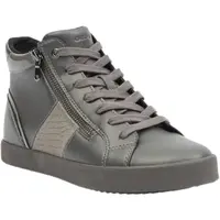 Geox D BLOMIEE Dámské volnočasové boty, tmavě šedá, velikost