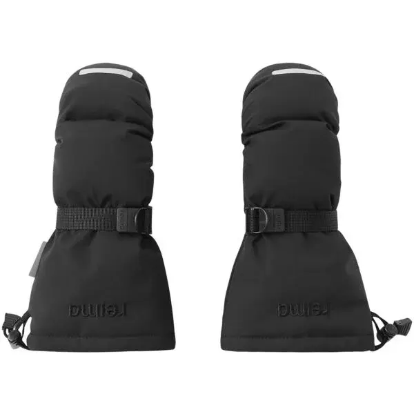 REIMA VANUKKO Dětské zimní rukavice, černá, velikost 5Y