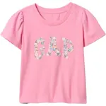 GAP GRAPHIC Dívčí tričko, růžová, velikost 3Y