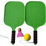 ADAR SET OF RACKETS WITH BALL AND SHUTTLECOCK Rakety s míčkem a košíčkem, zelená, velikost
