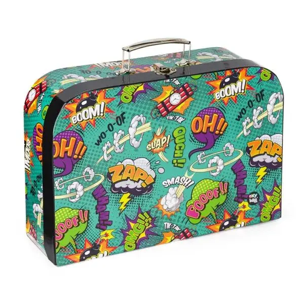 Oxybag 34 CM KOMIKS Výtvarný kufřík, mix, velikost