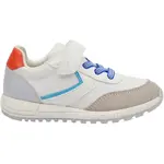 Geox ALBEN Chlapecké volnočasové boty, bílá, velikost