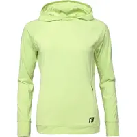 Fitforce NOSKANA Dámská fitness mikina, žlutá, velikost