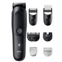 Multifunkční zastřihovač vlasů, vousů a těla Braun Series 5 AIO5540 - černý + dárek zdarma