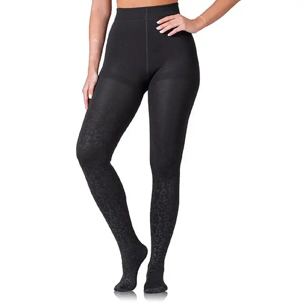 Černé dámské zimní hřejivé punčochové kalhoty Bellinda WINTER 100 DEN