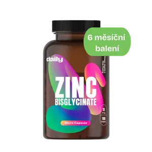 DAILY Zinc Bisglycinate 180 kapslí