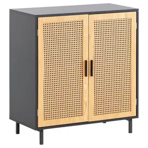 Livetastic KOMODA, černá, 80/86,5/40 cm