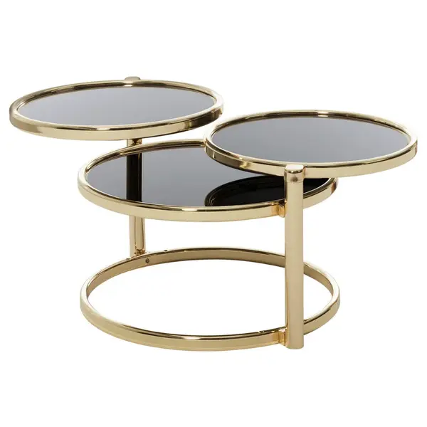 MID.YOU ODKLÁDACÍ STOLEK, barvy zlata