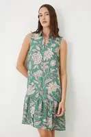 Šaty Medicine tyrkysová barva, midi, oversize