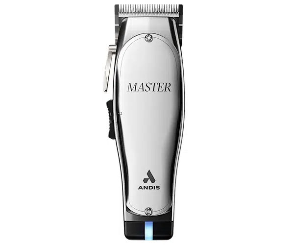 Profesionální strojek na vlasy Andis Master Cordless Clipper 12665 - stříbrný + dárek zdarma