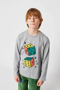 Dětské bavlněné tričko s dlouhým rukávem Bobo Choses Roll the Dice