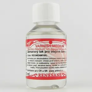 Damarový lak lesklý anti UV Renesans 100ml