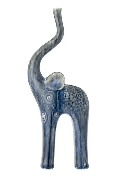 Dekorativní figurka Bloomingville 9 x 23,5 x 5 cm modrá barva