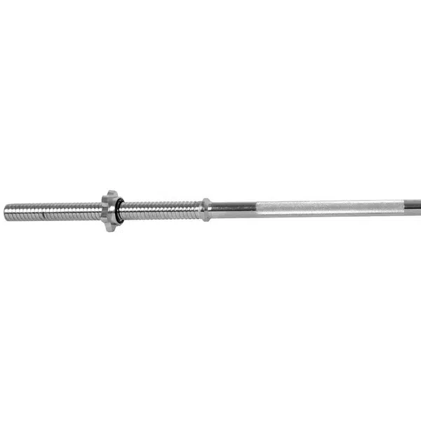 inSPORTline Vzpěračská tyč 160cm/25mm se závitem a objímkami