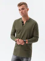 Pánské triko s dlouhým rukávem Ombre Basic