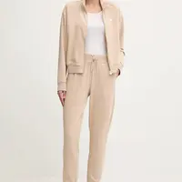 Tepláková souprava EA7 Emporio Armani dámská, béžová barva, AF13135.7W000463