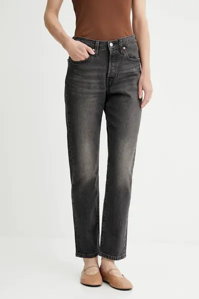 Džíny Levi's 501® CROP dámské, high waist, 36200.501