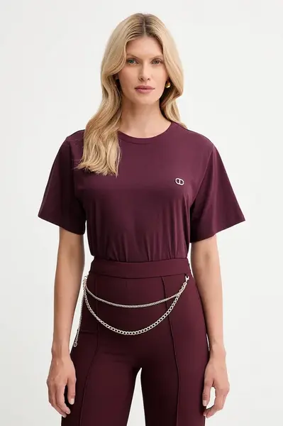 Bavlněné tričko Twinset