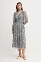 Šaty Pepe Jeans modrá barva, midi, PL9537692