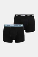 Boxerky Nike 2-pack černá barva, 0000KE1085