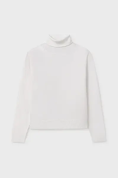 Svetr Mayoral béžová barva, s golfem, 345