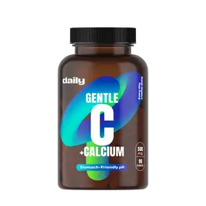 DAILY Gentle C + Calcium 90 kapslí