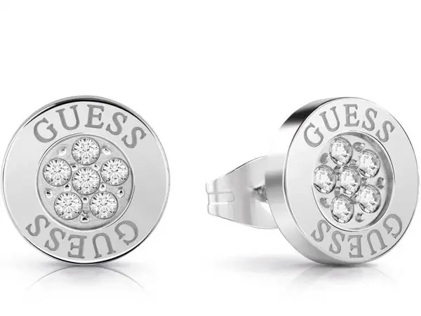 Guess Trblietavé kôstkové náušnice s kryštálmi Swarovski UBE78022