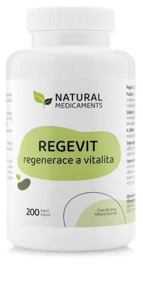 Natural Medicaments Regevit 200 kapsúl