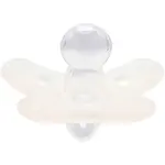 Canpol babies Cumlík silikónový symetrický 6 - 12 m 1 ks biely