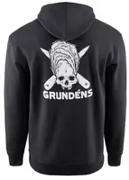 Grundéns mikina displacement dwr hoodie zero shucks black - s