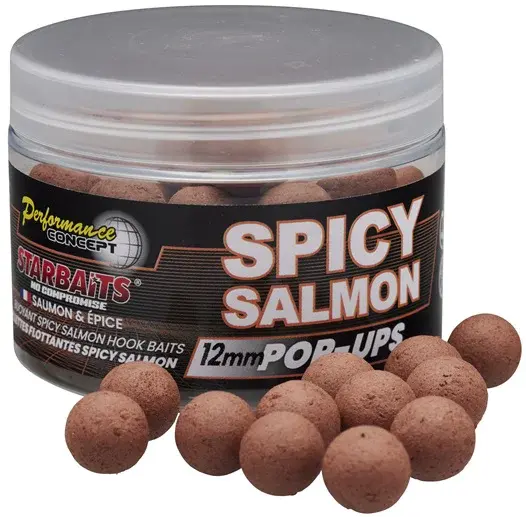 Starbaits plávajúce boilie pop up spicy salmon 50 g -16 mm